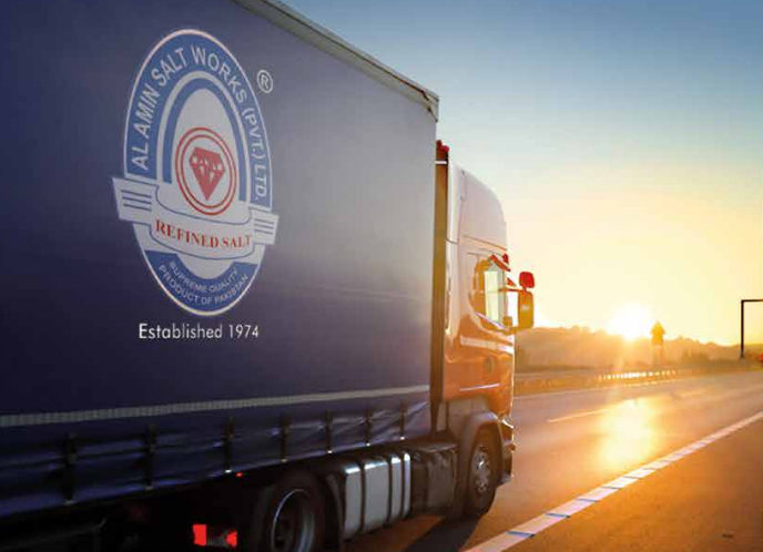Al-Amin Salt Works Branded Long-Haul Logistics Fleet